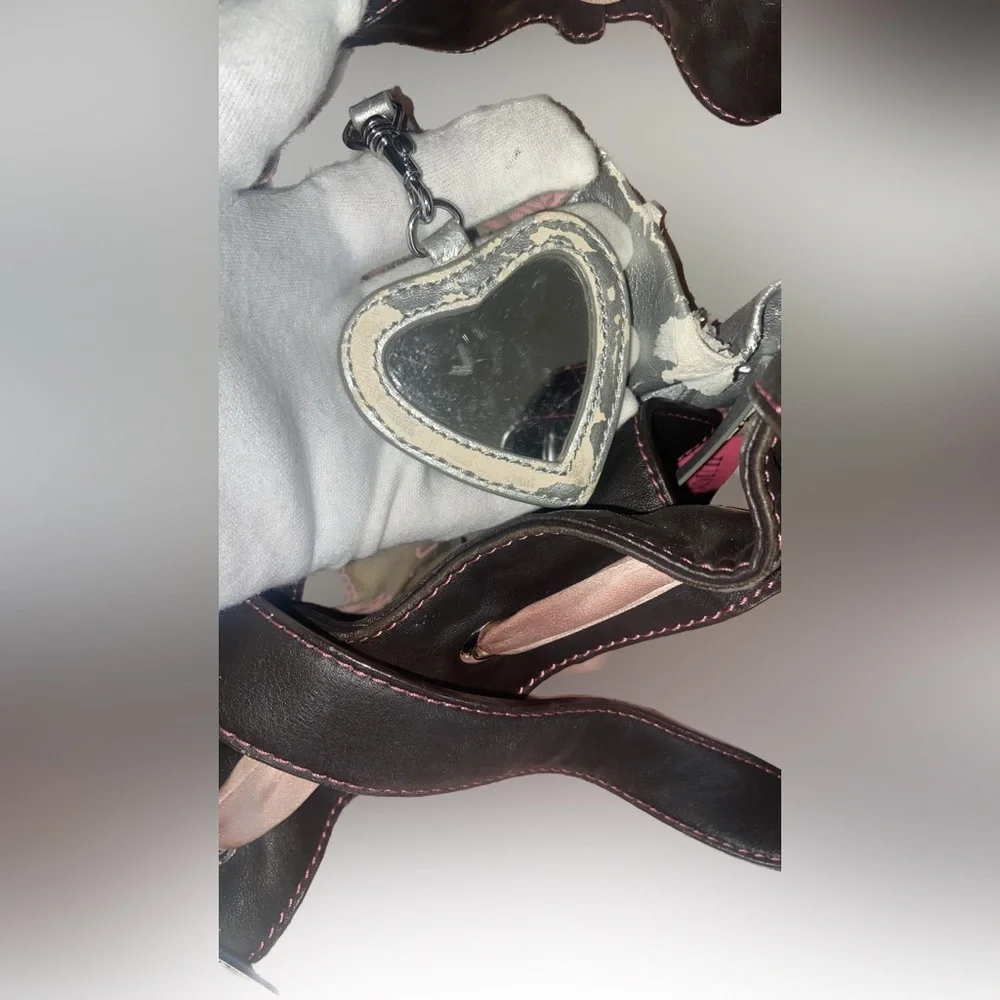 JUICY COUTURE ❤️❤️ VINTAGE Y2K SATCHEL BAG - Picture 15 of 16